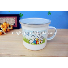 christmas enamel tea cups as gift